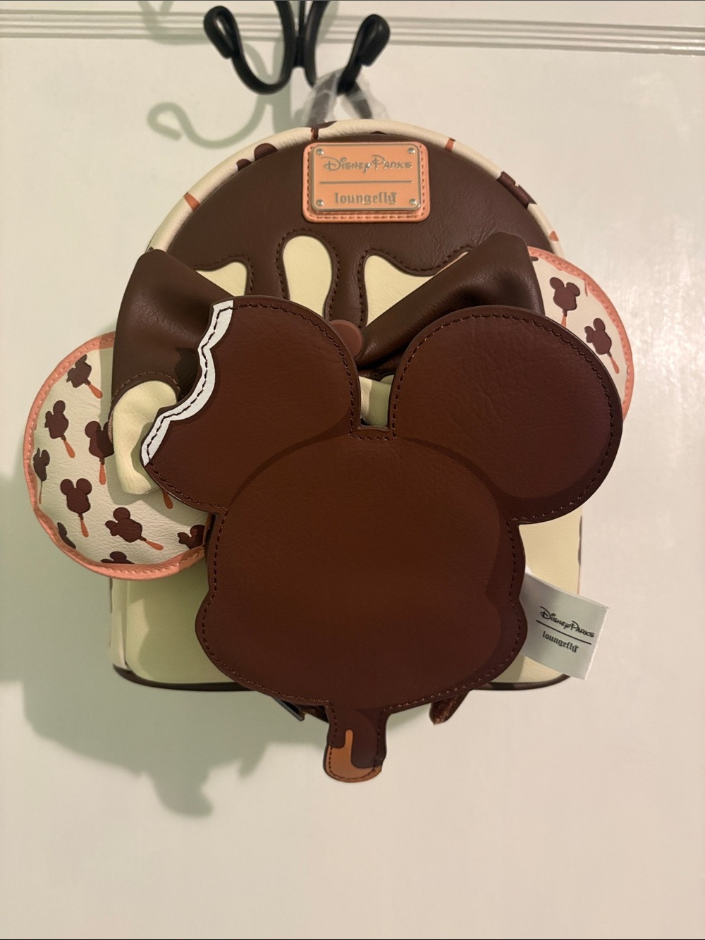 Disney Mickey Bar Backpack and Headband NWT by Loungefly